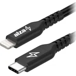 AlzaPower AluCore USB-C to Lightning MFi 2m černý