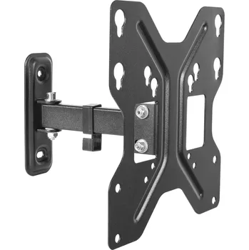 Televizní držák AlzaErgo M140B Keyhole kloubový 23"-42"