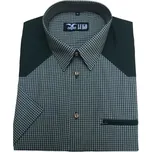 LUKO myslivecká košile károvaná s krátkým rukávem košile: 47