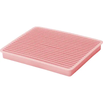 Tvořítko na led EH Excellent Houseware Forma na drcený led, 18 × 12 × 2 cm, růžová