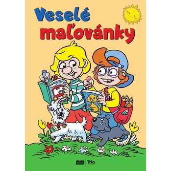Veselé maľovanky Kniha