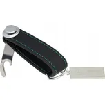 Mercedes-Benz AMG Petronas F1 kožená klíčenka černá