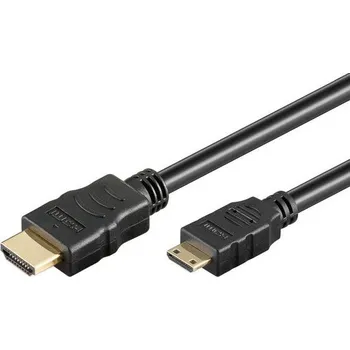 Video kabel PremiumCord propojovací HDMI > HDMI mini 1m