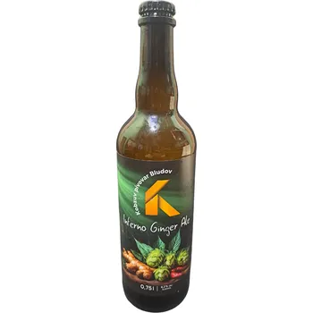 Pivo Kobzův Pivovar - Inferno Ginger ALE - láhev 0,75l