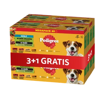 PEDIGREE Adult Mix chutí v omáčce 120+40 ZDARMA