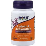 NOW Lutein & Zeaxanthin (zdraví očí), 60 kapslí