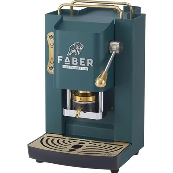 Kávovar Faber Pro Deluxe British Green Messing (3.0 PRO DLX BRG BRA)