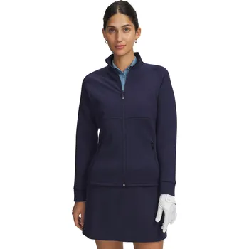 Dámská mikina Dámská mikina Under Armour Drive Pro Hybrid FZ velikost XL midnight navy