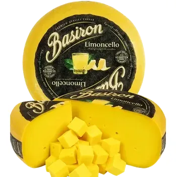 Basiron Gouda Limoncello 100g (Basiron Gouda Limoncello holandská gouda obohacená o Italský citronový likér Limoncello)
