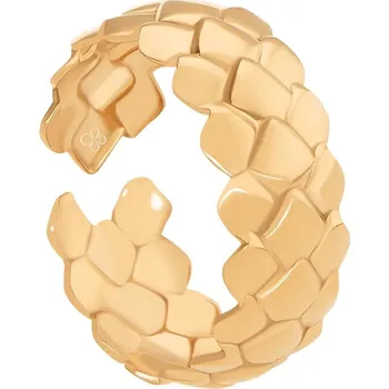 Prsten Pozlacený prsten Lilou Snake 262/PIE/NO2/PO zlatá GLD, vel. M