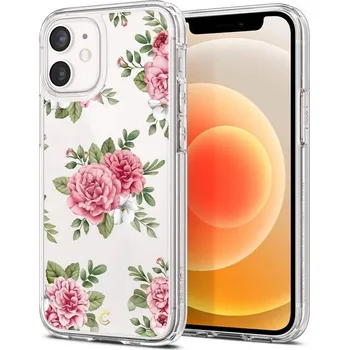 Spigen cyrill cecile Iphone 12 mini růžový květinový