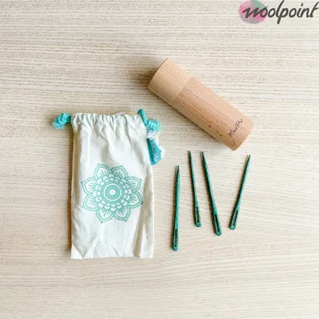 Jehlice KnitPro Dřevěné jehly na vlnu Knit Pro Mindful