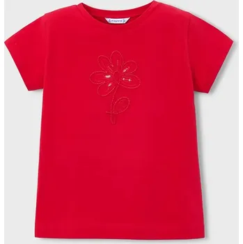 Chlapecké tričko Dětské tričko Mayoral 174.6C.Mini.PPY2 červená 33X, vel. 104