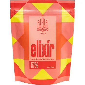 Čokoláda AJALA CHOCOLATE Elixír - pravá horká čokoláda / Mléčná 57%