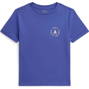 Chlapecké tričko Dětské bavlněné tričko Polo Ralph Lauren 322A12263004 modrá 55X, vel. 102-108