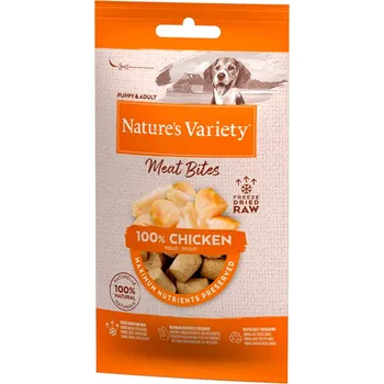 Pamlsek pro psa Nature's Variety lyofilizované kuřecí kousky 20 g