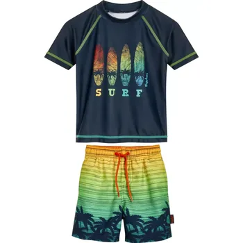 Dívčí plavky Playshoes Dvoudílné UV plavky 50+ surf palm