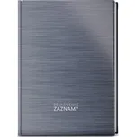 Denní záznamy A4 šedé