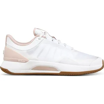 Dámská tenisová obuv Dámská tenisová obuv Wilson Intrigue Tour AC White Cameo Rose Velikost dámské obuvi Wilson: UK 7,5| EU 41 1/3| CM 26