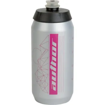 Cyklistika Láhev Author AB-Flash X9 stříbrná/růžová