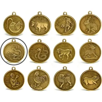 Náramek FENGSHUIHARMONY DRAK Mince Zodiak