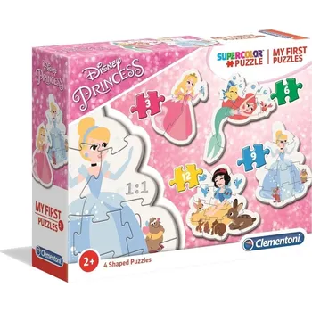 Puzzle Clementoni Moje první puzzle Disney princezny 4v1 (3,6,9,12 dílků)