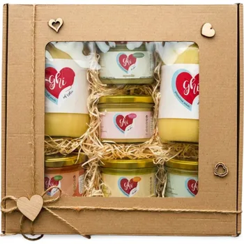 Rostlinný olej Ghí od Srdce Dárková krabička "Pro radost"