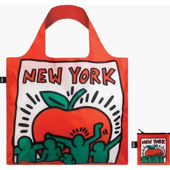 Nákupní taška Skládací nákupní taška LOQI KEITH HARING New York