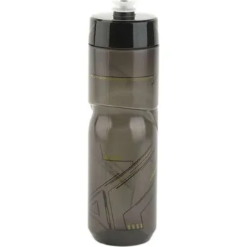 Cyklistika Láhev Author AB-ScrewOn X9 transparentní černá / žlutá-neonová