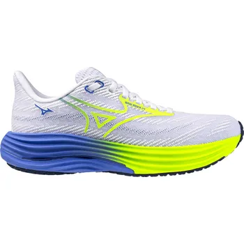 Dámská obuv Dámská běžecká obuv Mizuno Wave Rider 29 White/Lightning Yellow/Ultramarine UK 5
