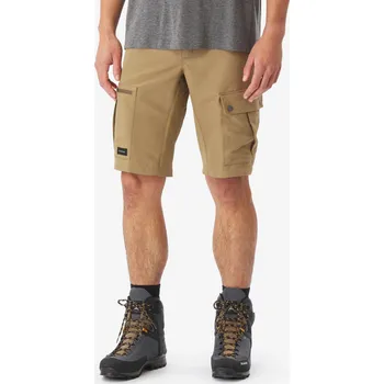 Pánské kraťasy SIMOND Pánské turistické kraťasy odolné MT500 46 KAŠTANOVÁ