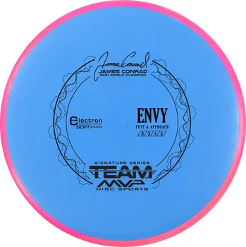 Disc golf Axiom Discs ENVY Electron Soft (James Conrad) Barva: Růžovo-tyrkysová, Váha: 174 g
