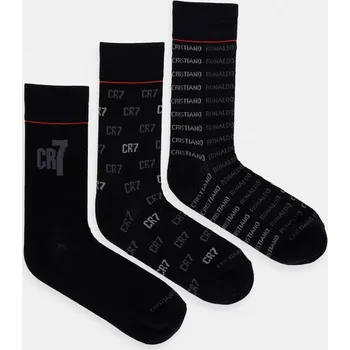 Ponožky CR7 Cristiano Ronaldo 3-pack 8273.80.163 černá 99A, vel. 40/46