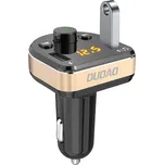 Dudao FM Transmitter Bluetooth nabíječka do auta MP3 3.1 A 2x USB černá (R2Pro černá)