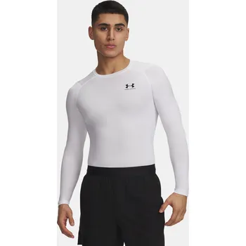 Pánské tričko Under Armour Pánské kompresní tričko HG Armour Comp 1361524-100 Bílá 4XL