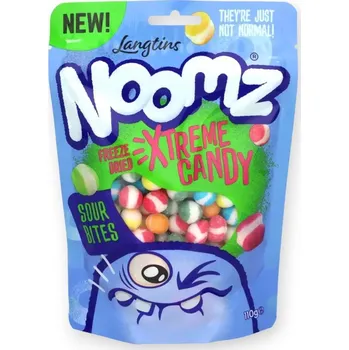 Bonbon Noomz Lyofilizované bonbony Feeze Dried - kyselé 110g