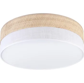 Stropní svítidlo SIRJA BOHO 2xE27/15W/230V pr. 45 cm béžová/bílá