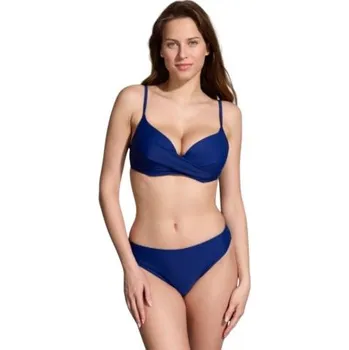 Dámské plavky Dámské modré plavky TIMO 840660 modrá 80E