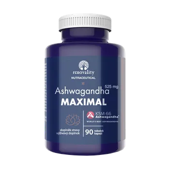 Zdraví Renovality Ashwagandha MAXIMAL 90 tobolek