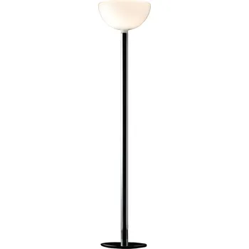 Stojací lampa Nemo AM2C, stojací lampa se stmívačem a stínidlem ze skla, 1x250W E27, výška 180cm
