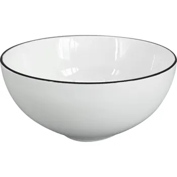 by inspire Miska Alba Black, ⌀ 15 cm, černá linka