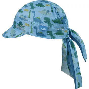 Čepice Chlapecká pirátka s kšiltem Dráče Dino modrá (Chlapecká letní funkční pirátka)