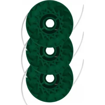 Strunová sekačka Parkside - náhradní cívky PRTS 5 B1 pro strunovou sekačku PERT 550, 3ks