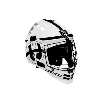 Sport Florbalová maska brankářská UNIHOC SHIELD, bílá, univerzální