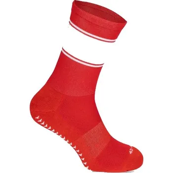 Mr.Socks Sportovní ponožky "Ballersocks Light" L 05010 Velikost: 37-41, Barva: červená-bílá