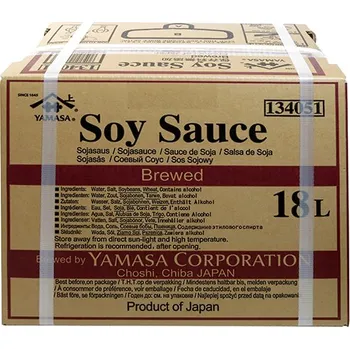 Omáčka Sojová omáčka, přírodně fermentovaná 18 l - Yamasa