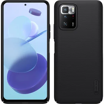 Pouzdro na mobilní telefon Nillkin Pouzdro Frosted pro Xiaomi Redmi Note 10 Pro 5G (černé)