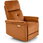 Halmar Relaxační křeslo SEMIR skořicové s funkcí rozkládání