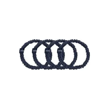 Dore & Rose Scrunchie 1 cm Set Dark Blue Gumička do vlasů