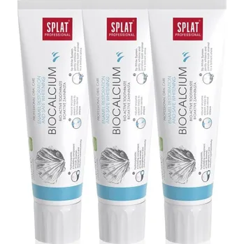 Dentální hygiena SPLAT Professional Biocalcium 3× 100 ml